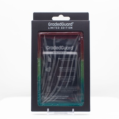 GradedGuard PSA Graded Card Case Guard Protector RAINBOW Limited Edition