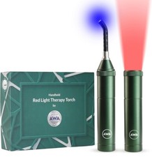 AWA Red Light Therapy Torch Cold Sore Treatment Lips Canker Sore 3-in-1 Infrared