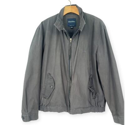 Brooks Brothers M Lightweight Twill Bomber Jacket Windbreaker