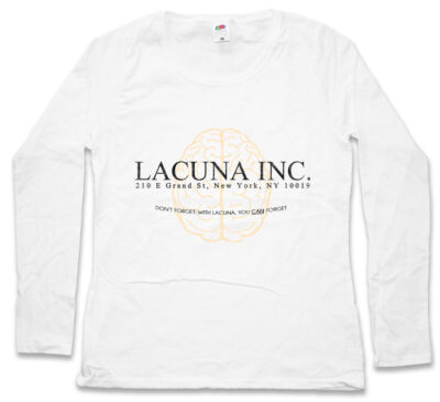 LACUNA INC. DAMEN LANGARM T-SHIRT Eternal Sunshine of the Company Spotless Mind