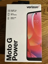 Prepaid Locked To Verizon Motorola Moto G Power -XT21653PP- 6.5″ 64/4 GB