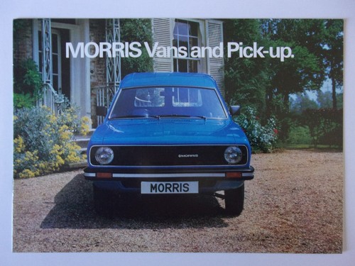 Morris Marina Based Vans & Pick-up orig 1979 UK Mkt Sales Brochure - #3341/B