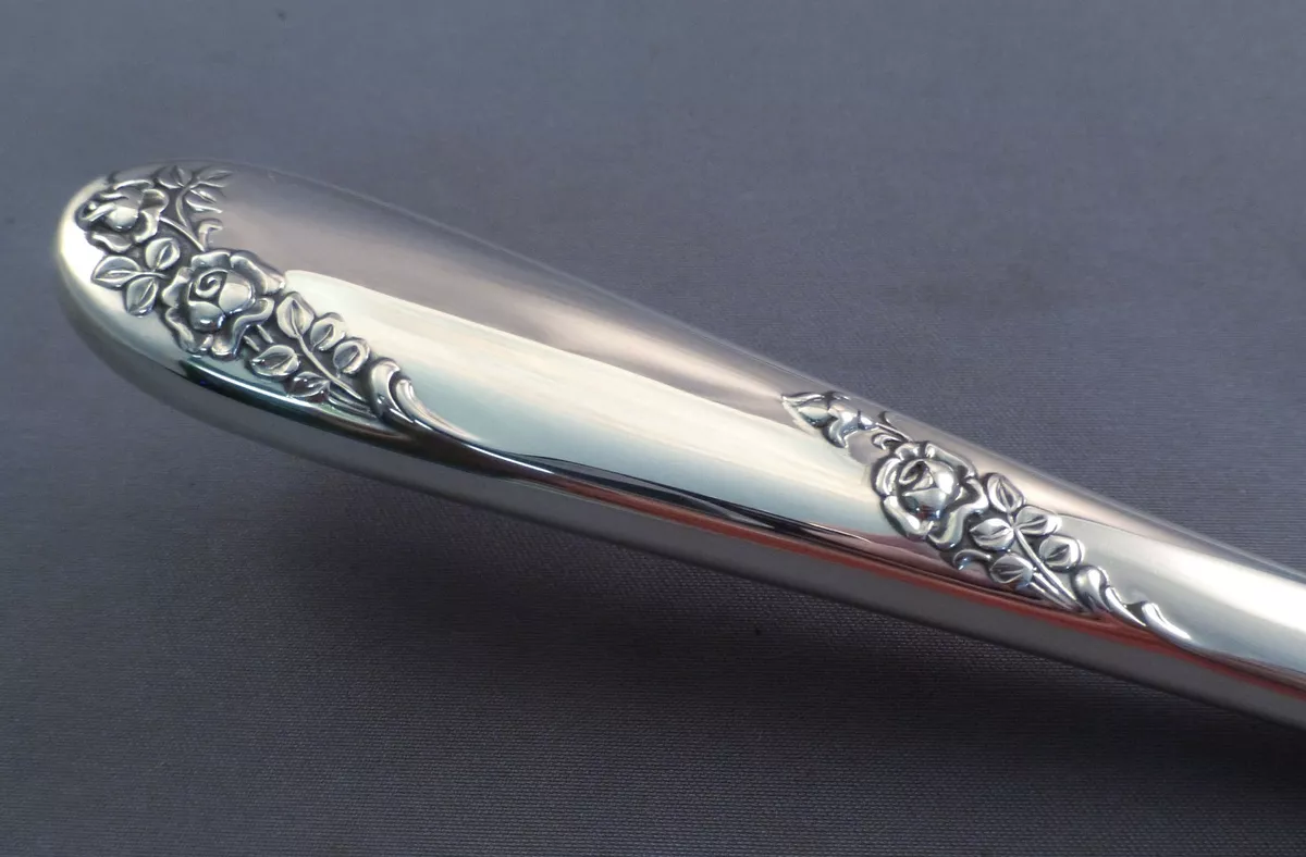 Lunt sweetheart rose shop sterling flatware
