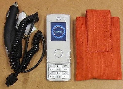 LG Chocolight MG280 - White ( Personal ) Super Rare GSM Slider Phone - READ