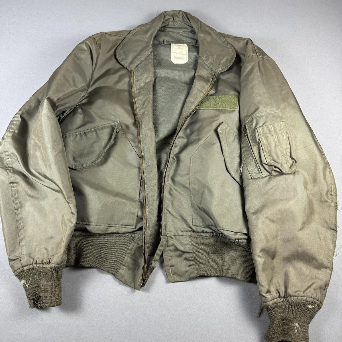 【VINTAGE】 Alpha Industries CWU-36P Vintage Alpha Industries Jacket Mens Large CWU-36/P Nomex