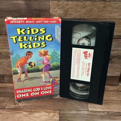 Kids Telling Kids VHS Used Children's Educational Just For Kids Family Learning