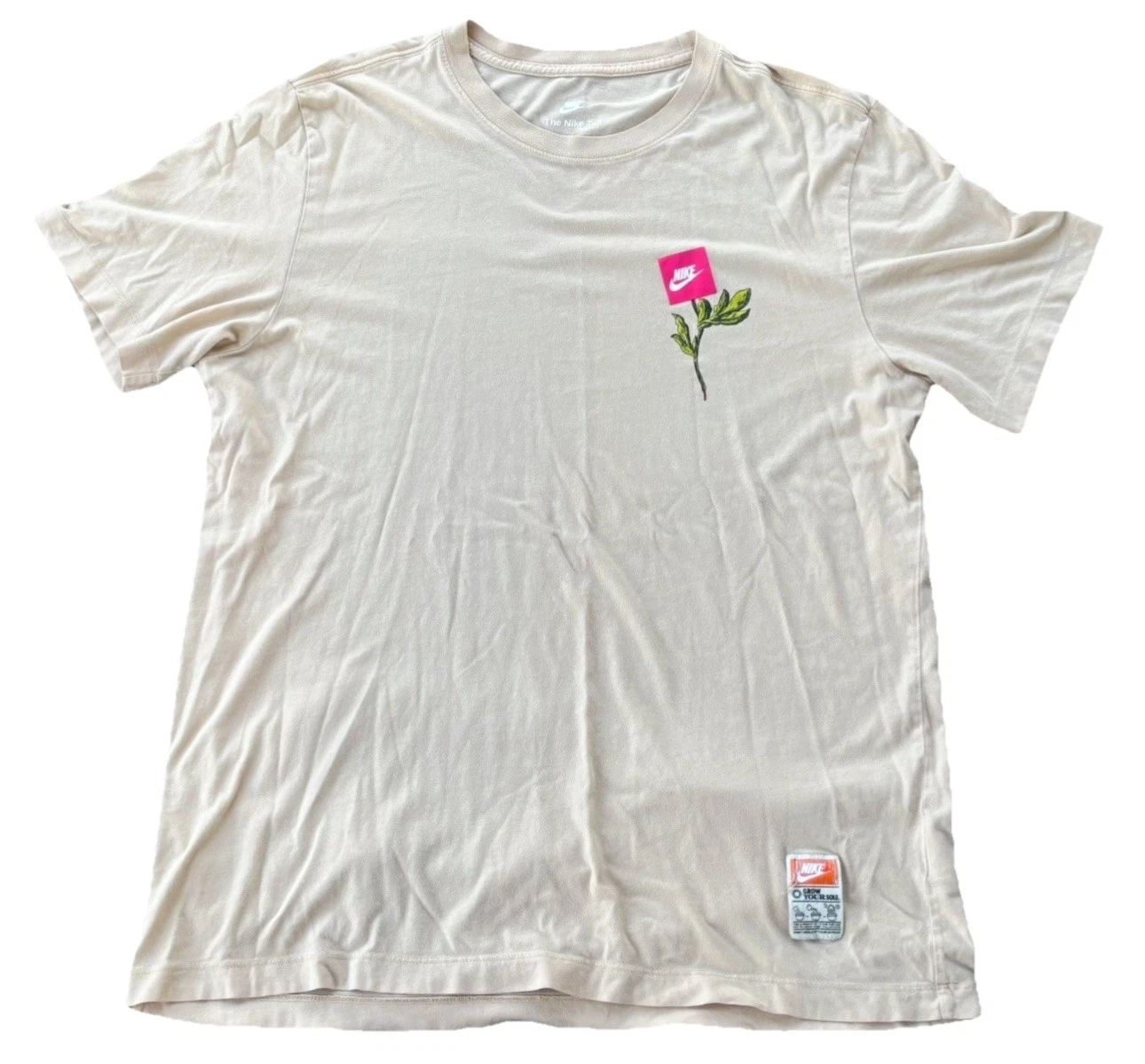 Nike Sportswear Grow Your Sole T-Shirt Mens Size Large