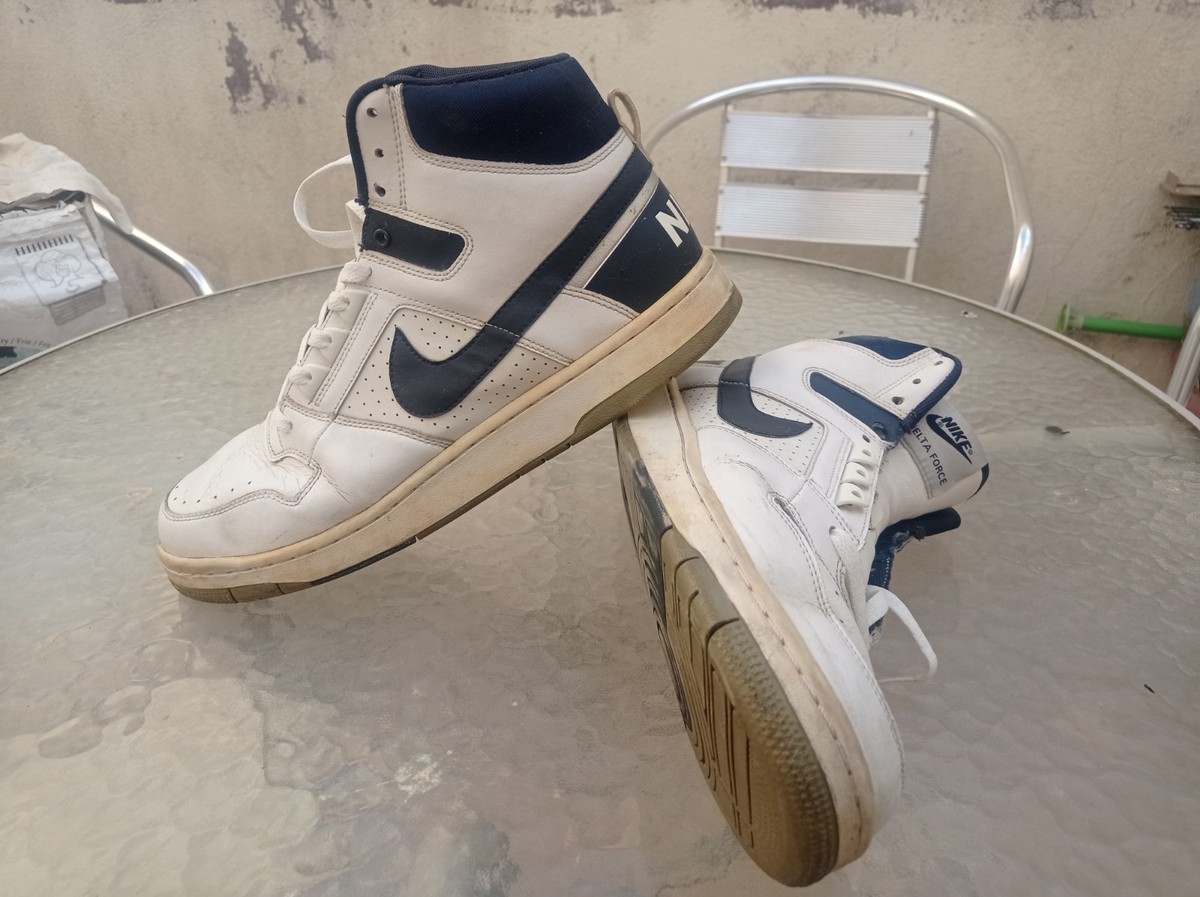 RETRO VINTAGE NIKE AIR DELTA FORCE SZ 11 (45) HITOPS BASKETBALL | eBay