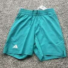 Adidas Ergo 7-inch Tennis Shorts Pure Teal Men's Size Small KB9649