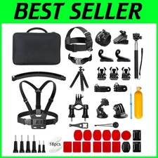 Action Camera Accessories Kit for EK7000 Pro & GoPro Hero