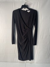 Gently Loved Women's Calvin Klein Black Glittery Pencil Dress, Sz. 6
