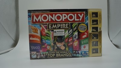 Monopoly Empire Board Game 2015 Hasbro B5095 Top Brands Xbox Ford - NEW - SEALED