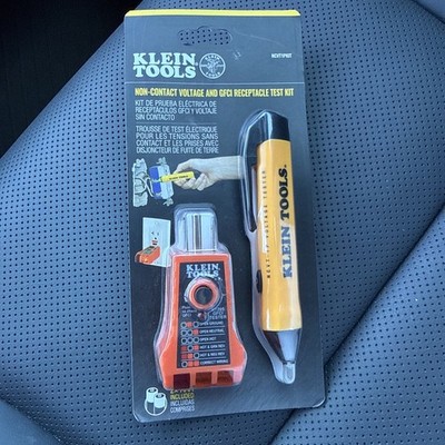 Klein Tools NCVT1PKIT  Non-Contact Voltage and GFCI Receptacle Test Kit
