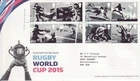 GB Stamps First Day Cover Rugby World Cup, sport, competition, game SHS 2015