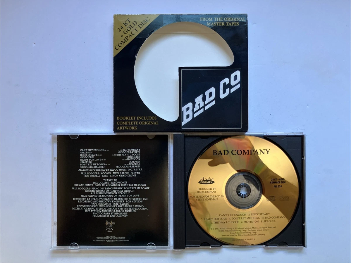 24k 金唱片音乐CD Bad Company | eBay