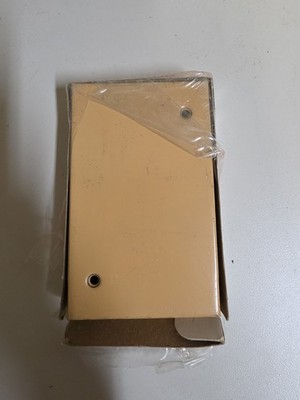 Wiremold 5760 Buff Blank Extension Box, Series 500/700 1-Gang, Metal