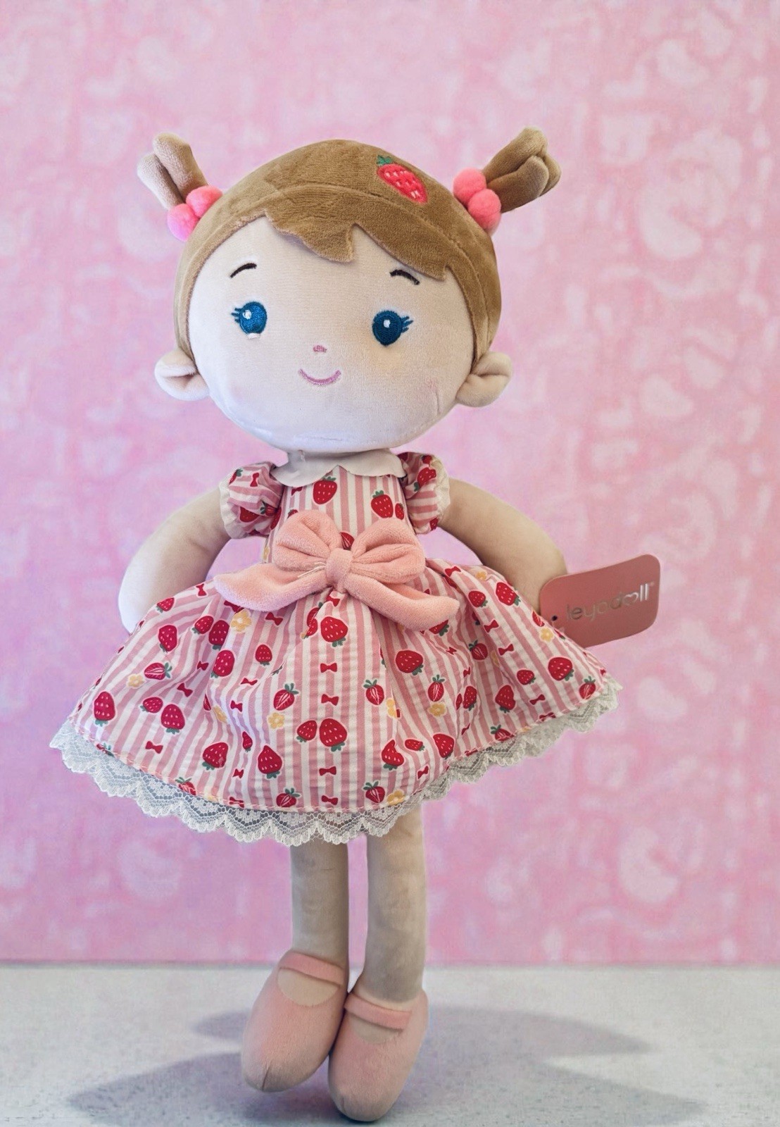 LeyaDoll Soft Baby Doll Toys (16''), My First Baby Rag Doll NEW