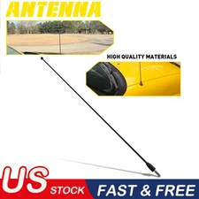 12" Black Stainless Antenna Mast Power Radio AM/FM for FORD MUSTANG 1979-2009