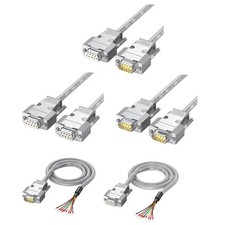 9Pin RS232 Extension Cable Double Shielded Male to Female Straight Through