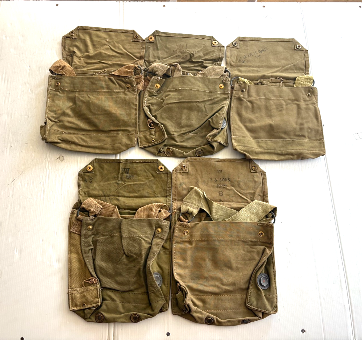 INDIANA JONES BRITISH WW2 MK VII GAS MASK SATCHEL SHOULDER BAG