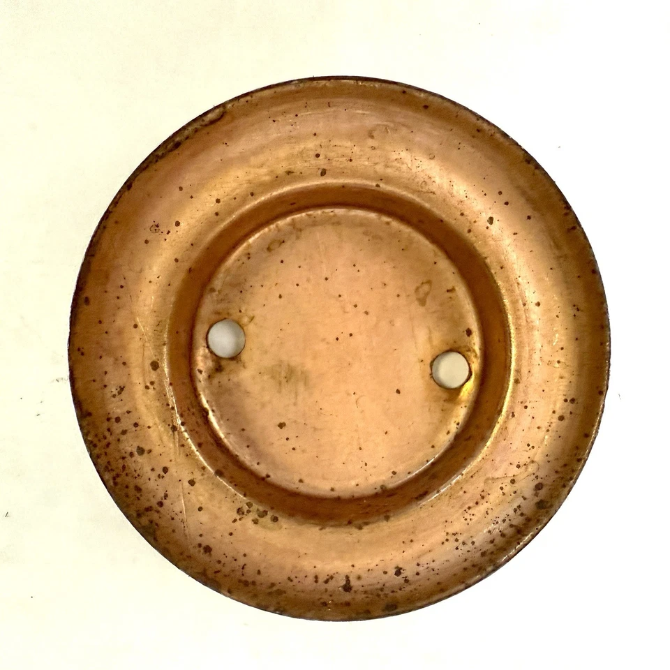 Vintage MCM Solid Copper Drawer Pulls Knobs - Each 6 1/2” Bar Weighs 4 Ounces - Image 4 of 4