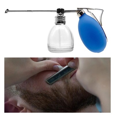 Silikon Puder Luftgebläse Puffer Barbers Talkum Herren Aftershave Lotion