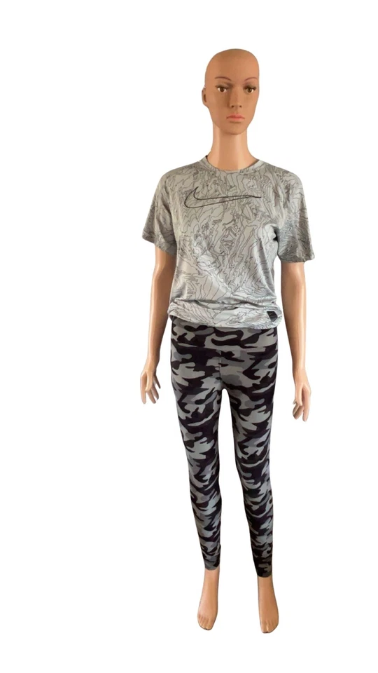 Pack de 3 leggings mujer usados - cuadros y estampados camuflaje, cómodos Foto 2 de 4