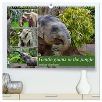 Claudia Kleemann | Gentle Giants In The Jungle (High Quality Premium Wall...