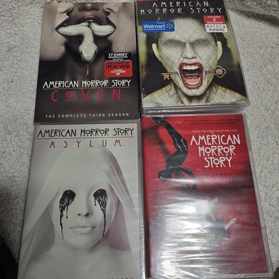 American Horror Story DVD Lot Seasons 1 2 3 5 6 Complete Sets Hotel Roanoke