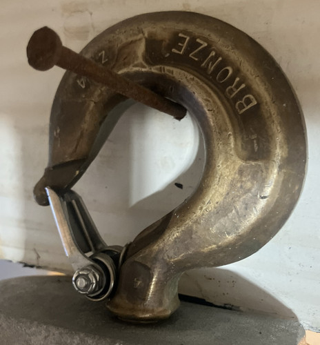 Budgit USA50 1/2 Ton Spark / Corrosion Resistant Manual Army Type Hook 8’ Lift - Picture 7 of 20