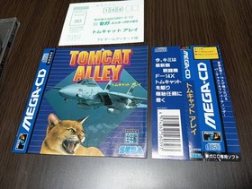 TOMCAT ALLEY Sega Mega CD Japan Import Free shipping FedEx DHL Tested G-6039