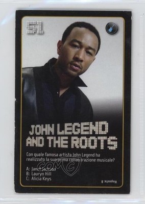 2010 Esselunga Starzone John Legend and The Roots #51 0w6