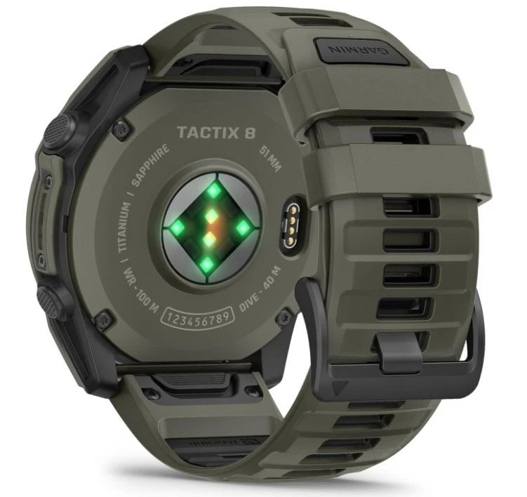 Garmin Tactix 8 51 mm Cerakote Premium Tactical GPS Smartwatch