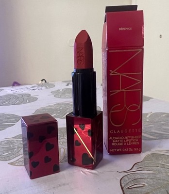 NARS Claudette BERENICE Audacious sheer matte lipstick LIMITED EDITION NWB