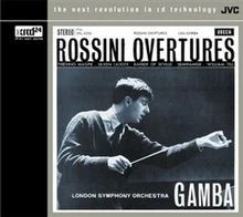 Rossini Overtures (XRCD) von Gamba,Pierino  London S... | CD | Zustand sehr gut