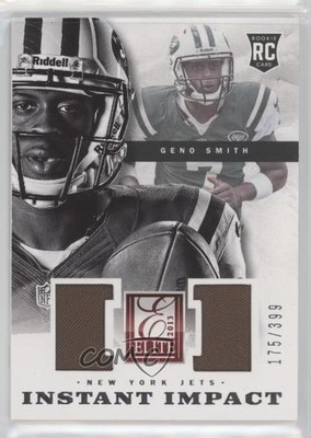 2013 Panini Elite Instant Impact 175/399 Geno Smith #1 Rookie RC 0j6w