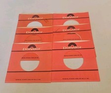 45 RPM 7" RECORD SLEEVES CO. SLEEVE 6 PACK SEE PHOTOS Polydor Records SLV354 