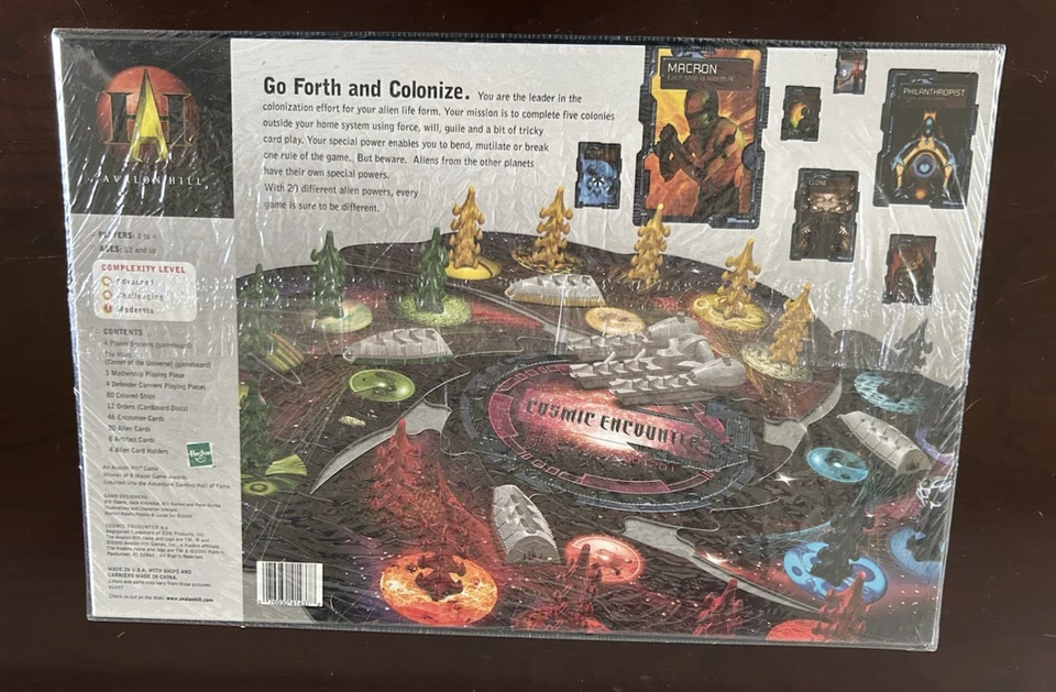 NUEVO Juego de Mesa Sellado COSMIC MEETING AVALON HILL Hasbro 2000 Foto 2 de 4