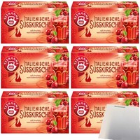 Teekanne LäNdertee Italienische SüSskirsche 6Er Pack 6X45G Packung Usy Block