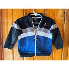 Nike Jordan Jumpman Kids Colorblock Track Jacket Blue Black Grey 6-9M