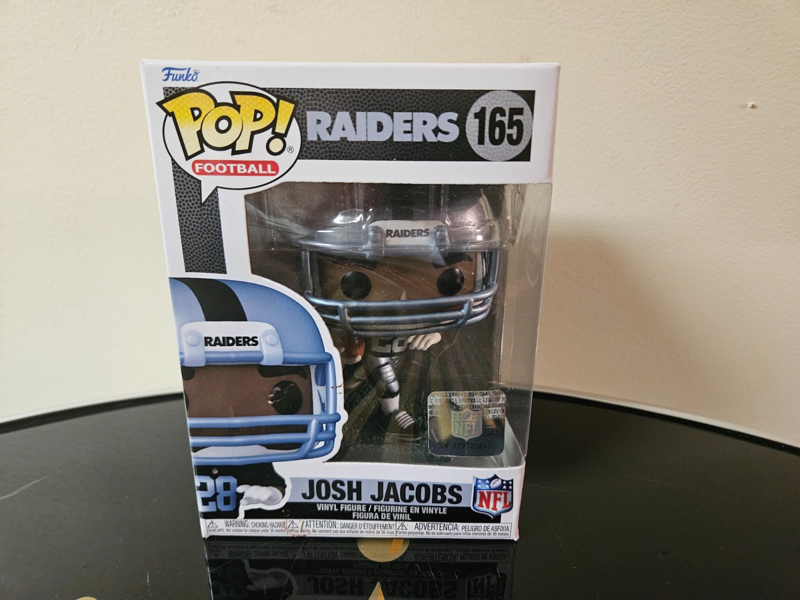 Funko Pop! Figura De Vinilo Deportiva Nfl Josh Jacobs Metálico #165