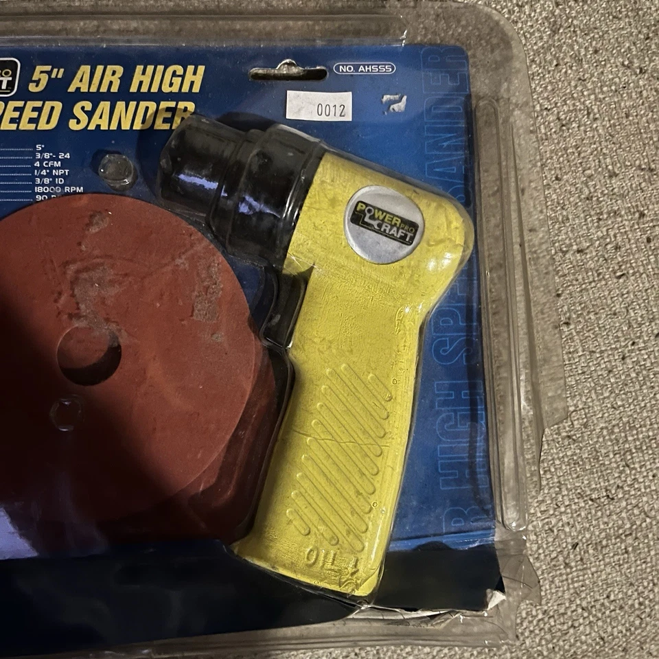 Power Pro Craft 5” Air Speed Sander - Image 3 of 4