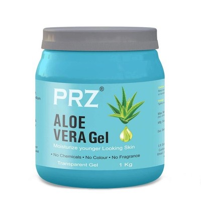 PRZ Aloe Vera Gel For Glowing Skin And All Hair Types 1kg