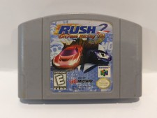 Rush 2 Extreme Racing USA (Nintendo 64,  N64, 1998) Authentic cartridge, tested.