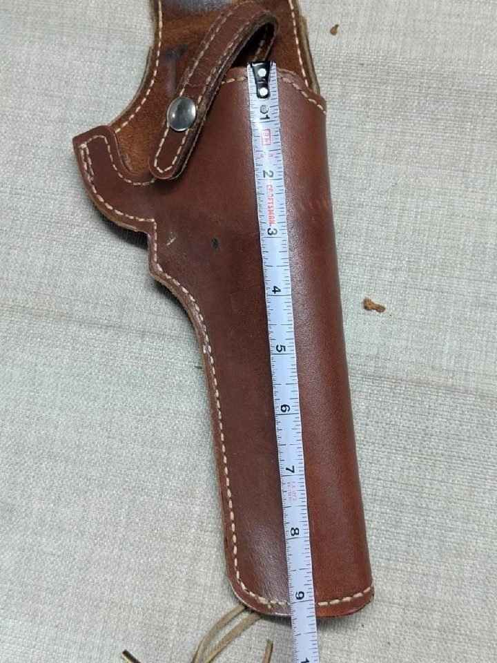 Funda pistola BUCHEIMER vintage 01-016-11 cuero marrón Foto 3 de 4