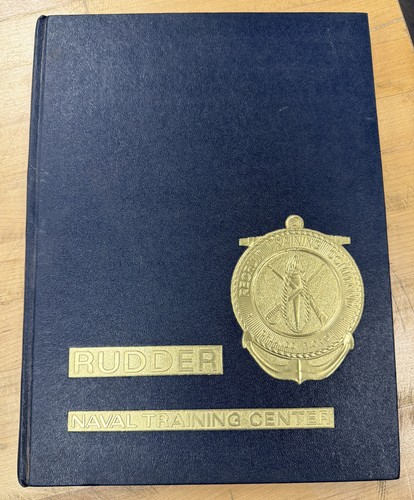 RUDDER Naval Training Center Orlando Recruit Class Yearbook Hardcover 1980
