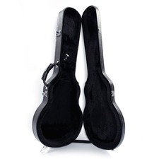 Glarry GLP Electric Guitar Case Hardshell Bulge Surface Microgroove  Black