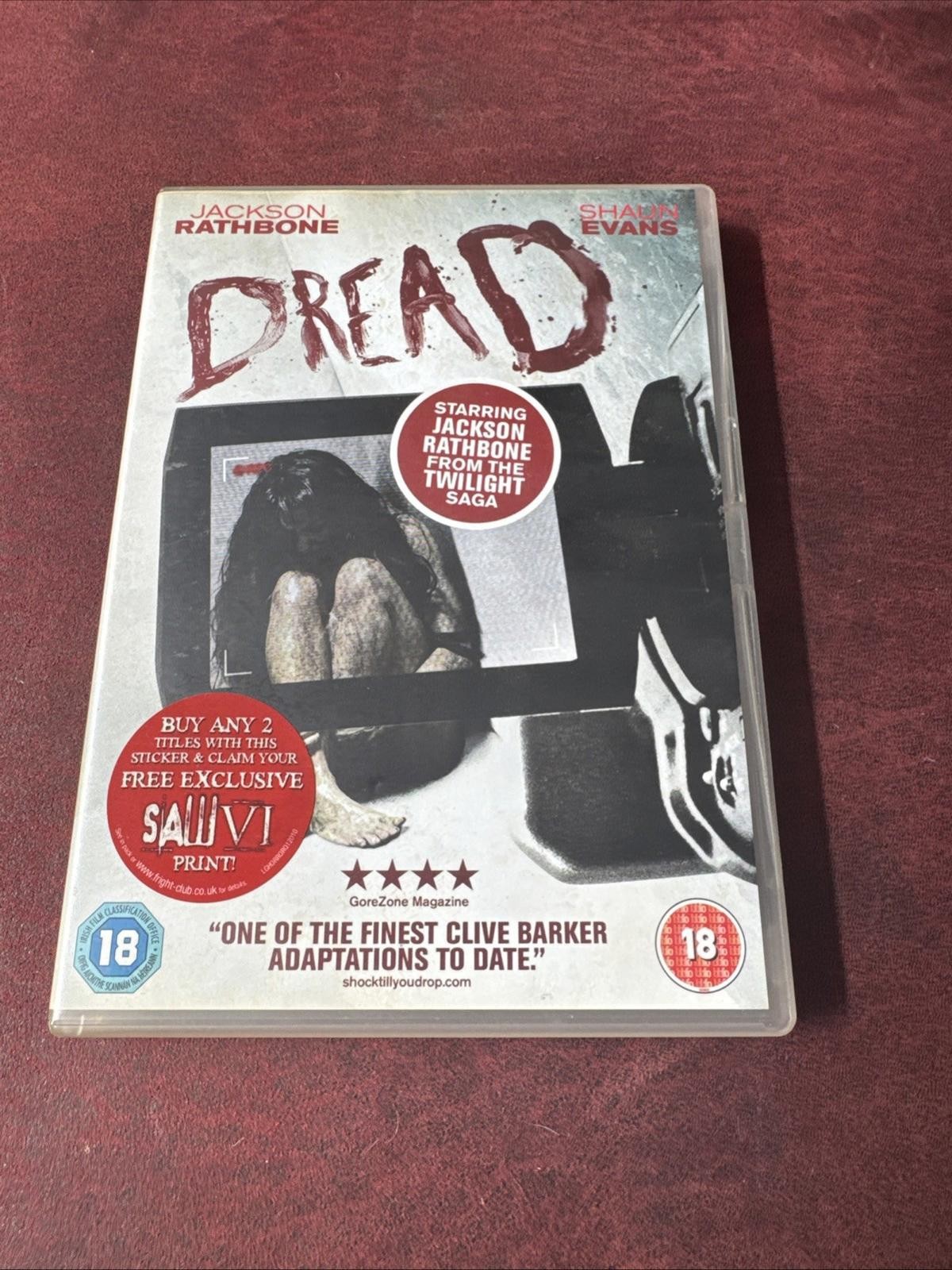 Dread DVD 2010 Horror