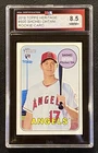 2018 TOPPS HERITAGE #600 SHOHEI OHTANI ROOKIE RC KSA 8.5 NearMint+ LA Angels