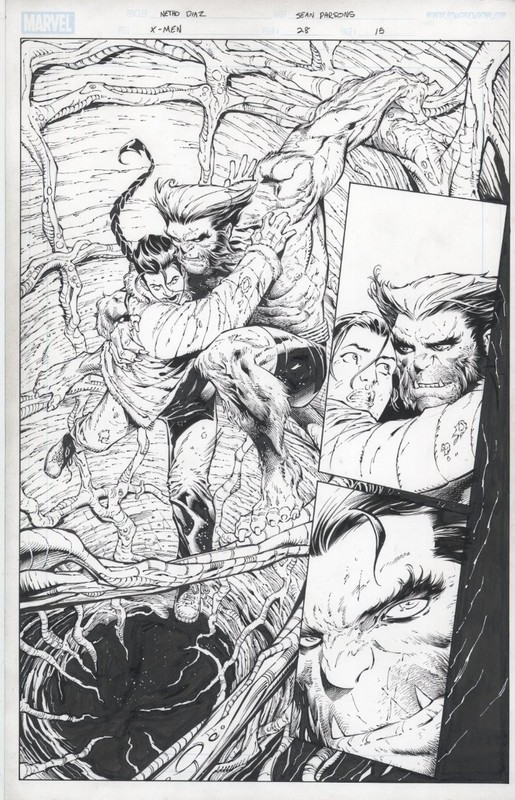 X-MEN 28 pg 15 STUNNING 2/3 BEAST SPLASH FROM 2026